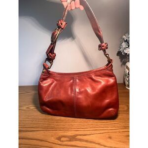 Coach Brown Leather Shoulder Bag